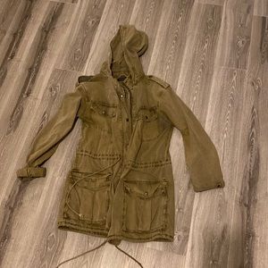 Talula Green Trooper coat